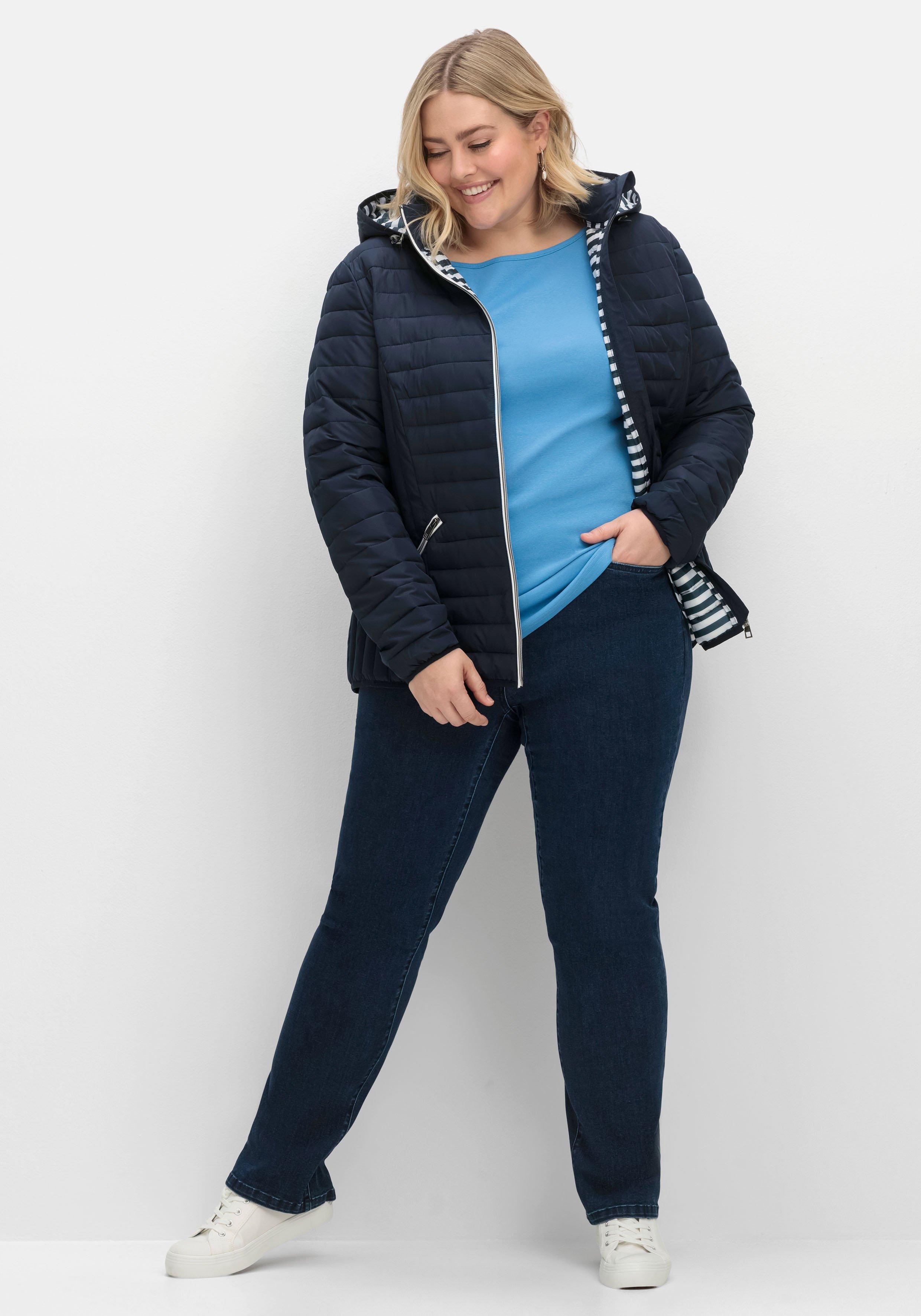 Gerade Jeans mit REPREVE® recycled Polyesterfasern