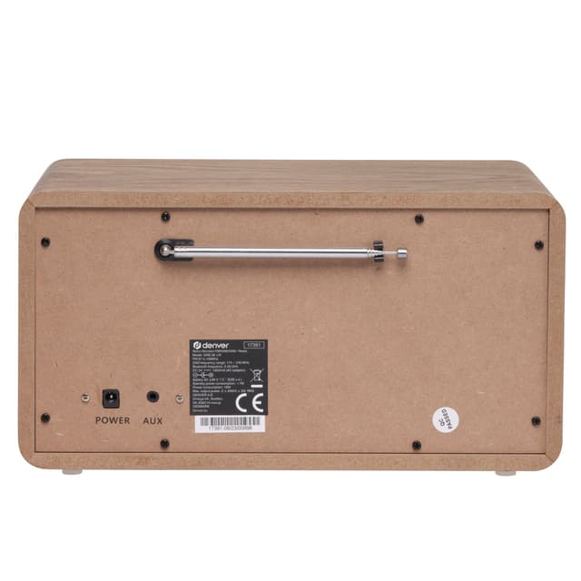 DAB+ digital retro radio med Bluetooth-funktion DAB-36LW