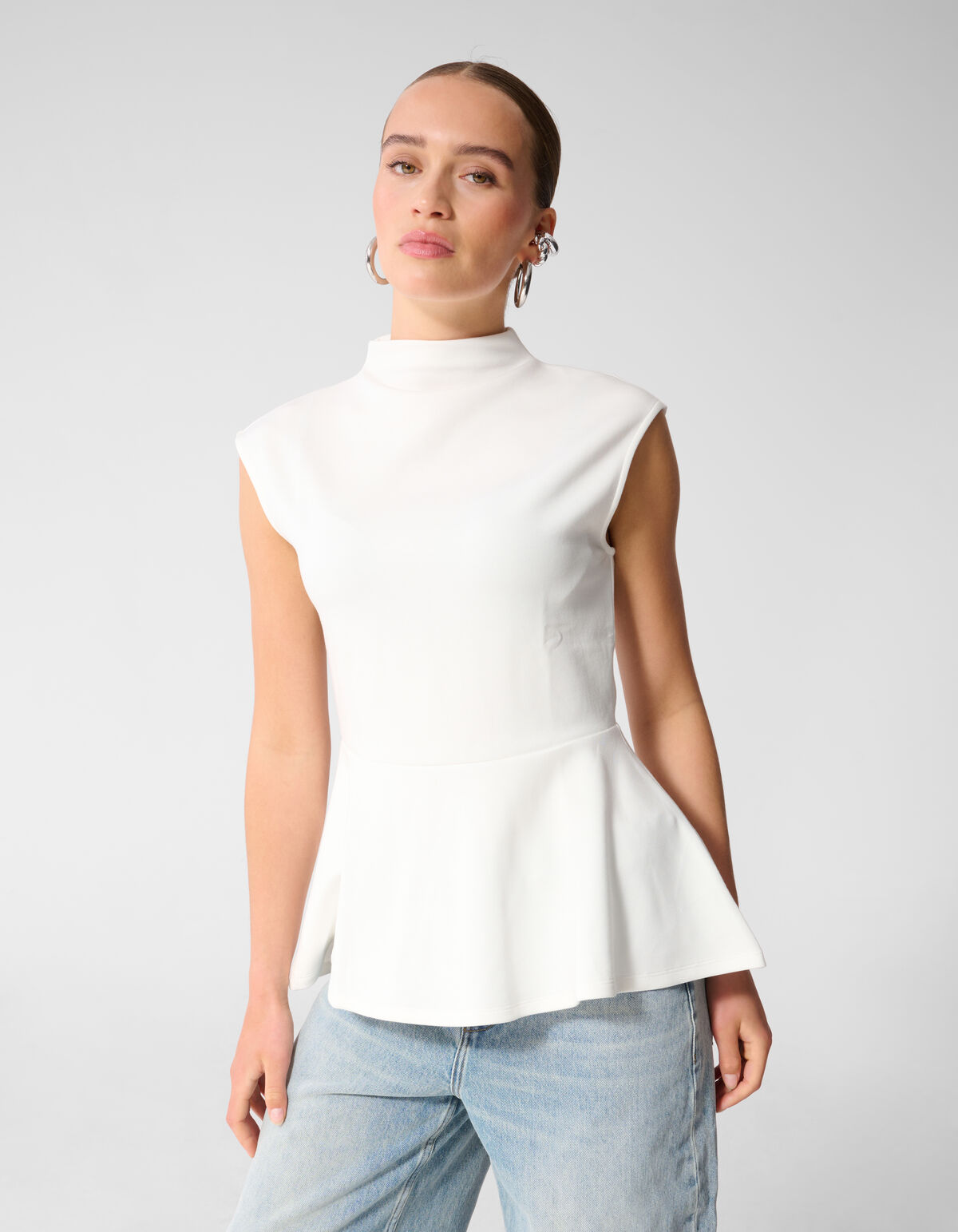 Peplum Top Wit