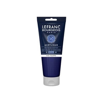 Lefranc Bourgeois - Peinture acrylique - bleu violet - 200 ml