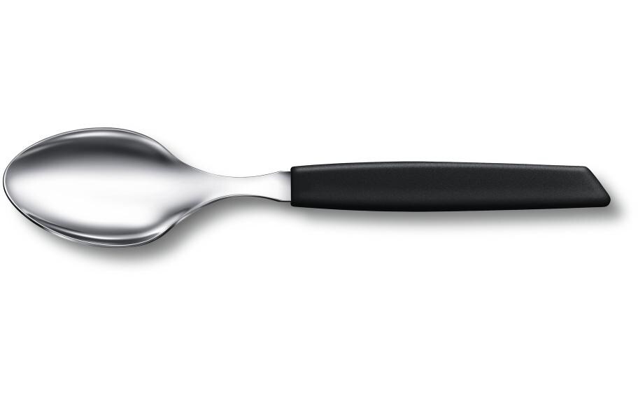 Menülöffel Swiss Modern 1 Stück, SchwarzEleganter Esslöffel aus rostfreiem Stahl
