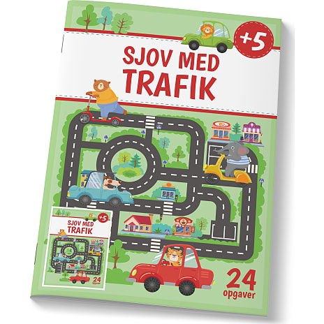 Sjov med trafik 24 tegninger A4