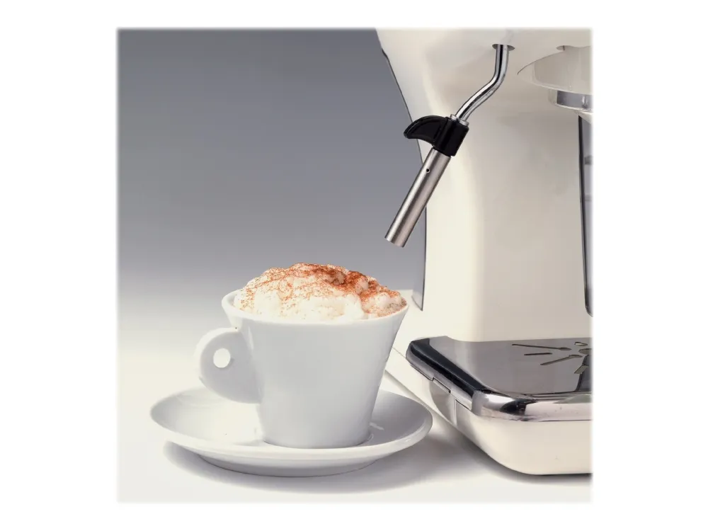 Ariete Vintage 1389 - Kaffemaskine med mælkeskummer - 15 bar - beige