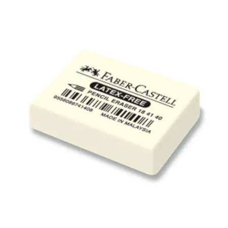 Faber-Castell Kautschuk-Radierer 7041-40, Latex-free