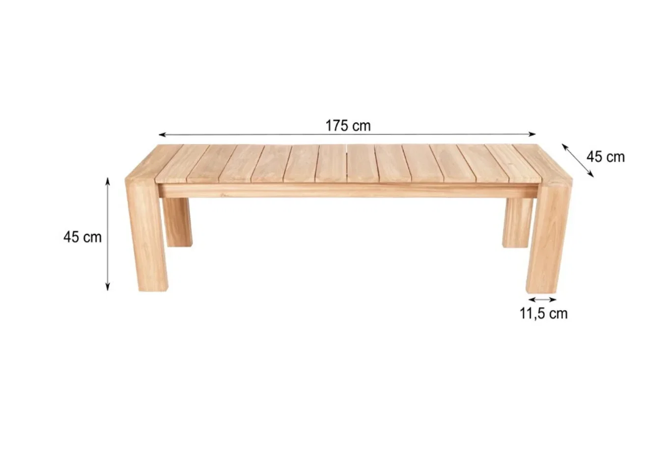 Benk Arendal Lengde 170 cm