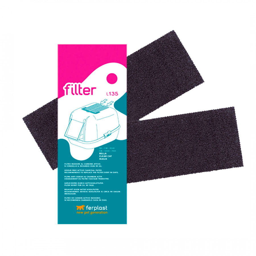 Filtro higiênico Ferplast L135 para porta de gato