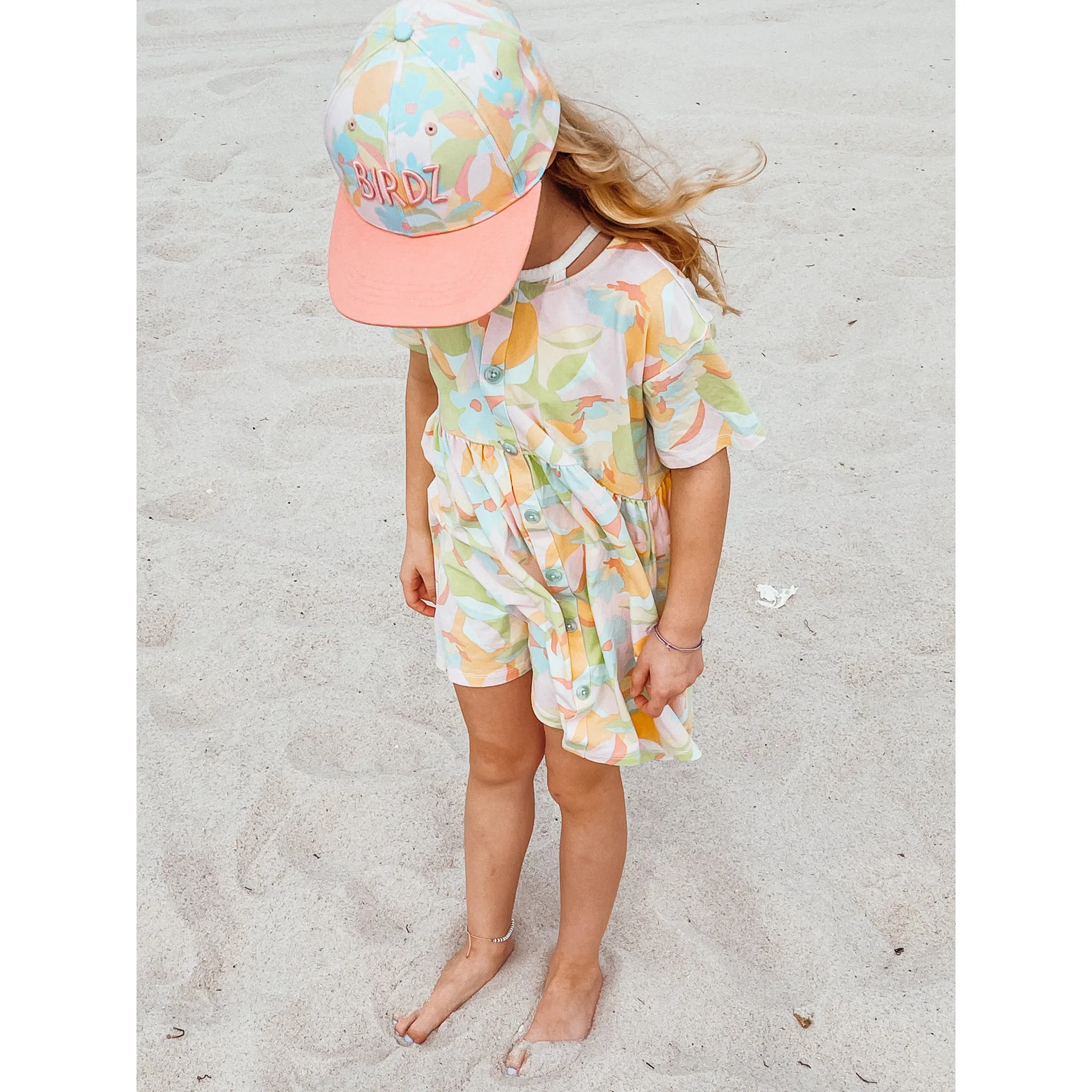 Birdz Casquette Imprimé Bloom 2-5ans