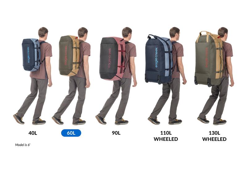 eagle creek Duffle Bag Cargo Hauler 60 l Blau/Grau Wasserabweisender Dufflebag