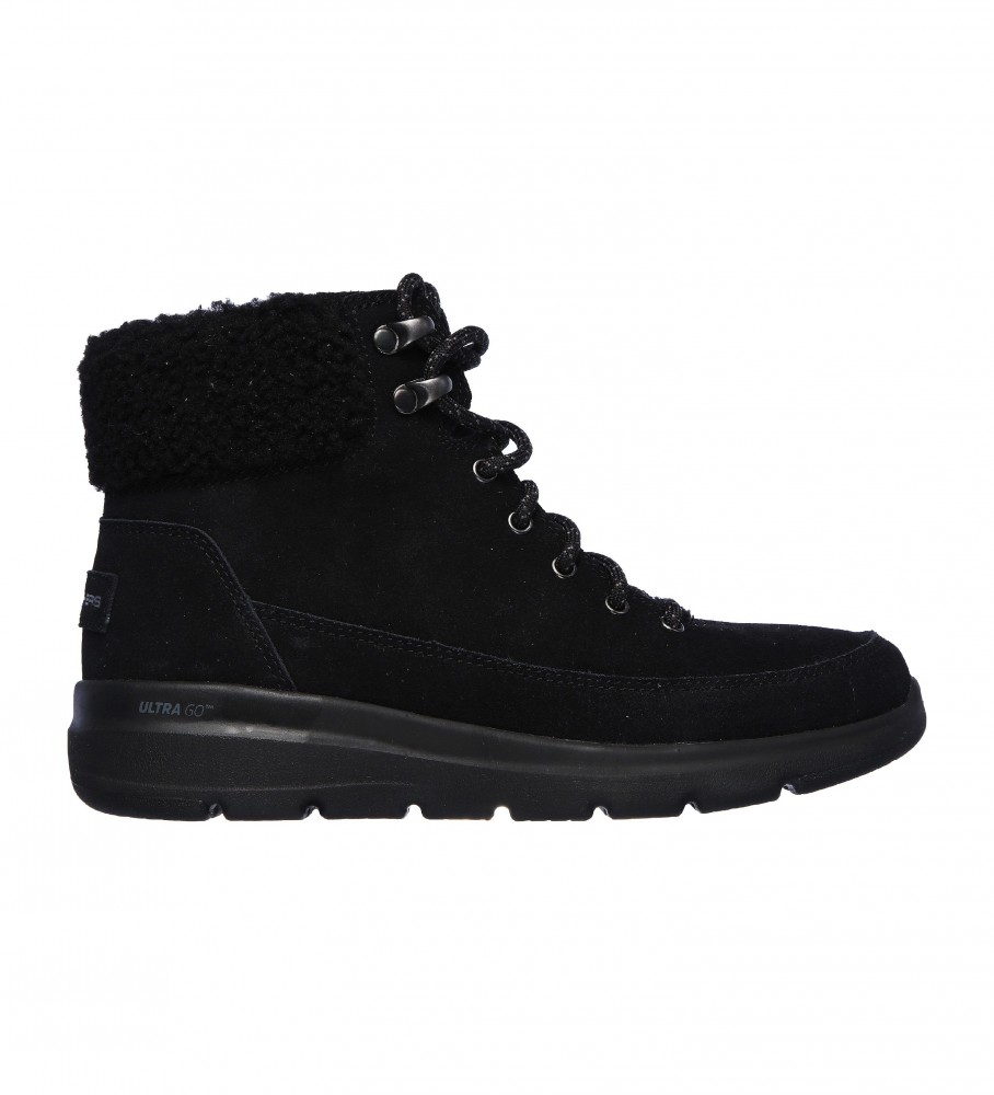 Botas Skechers On-the-GO Glacial Ultra em couro