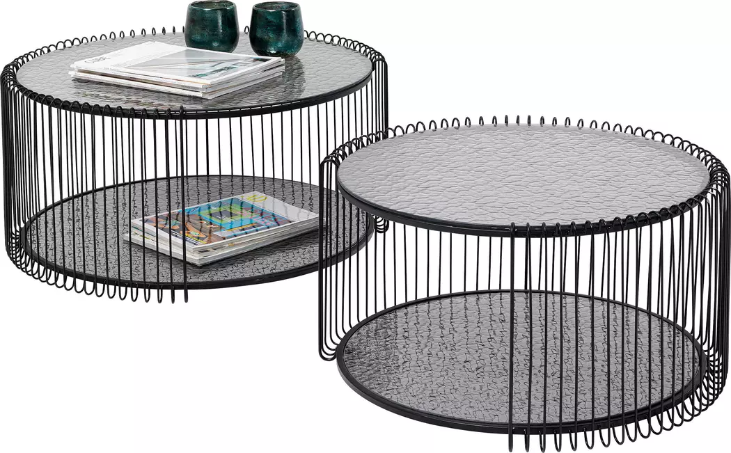 Couchtisch Wire Double 87819 2er Set