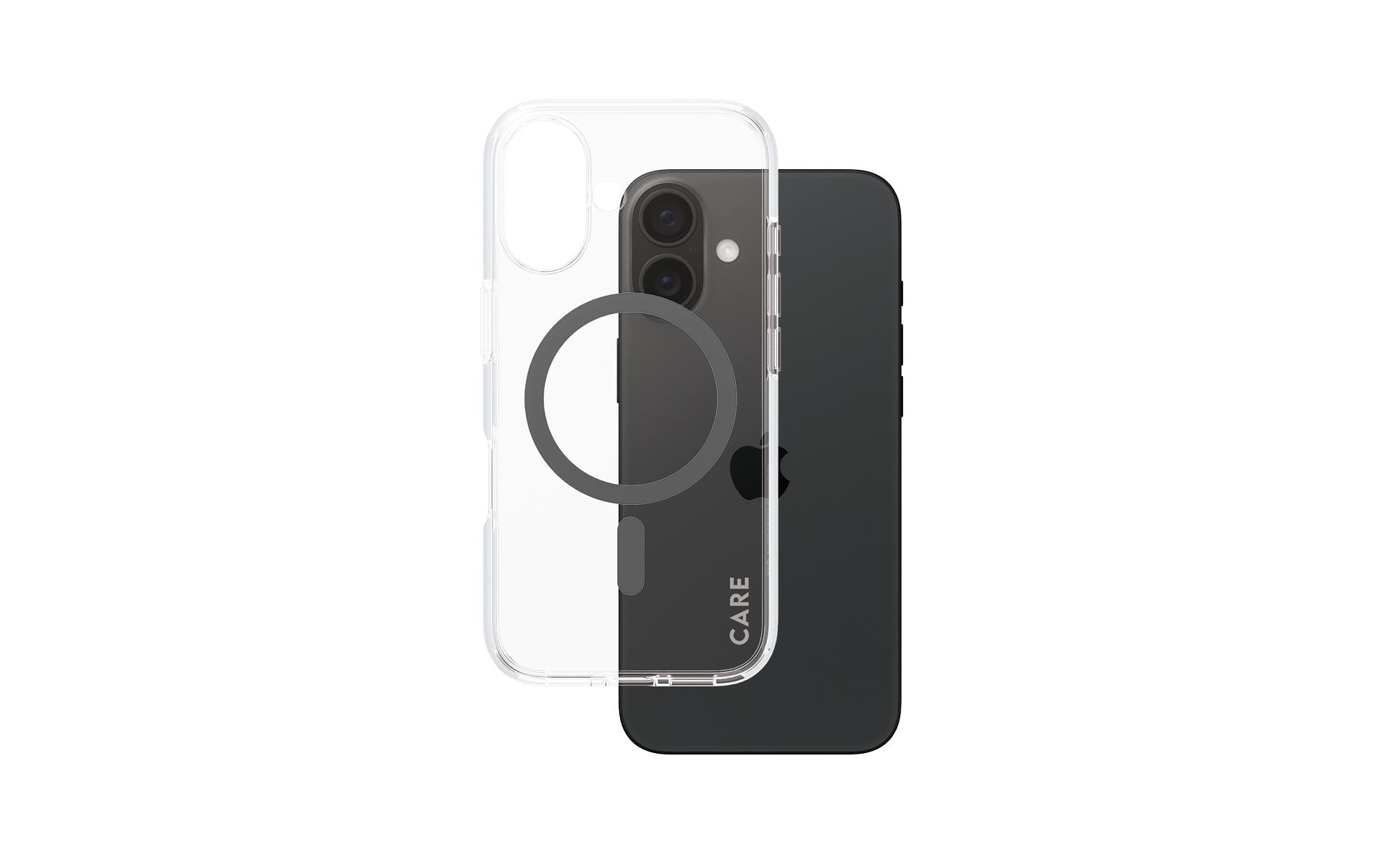 Back Cover Flagship iPhone 16 SchwarzSchutzhülle für das Apple iPhone 16