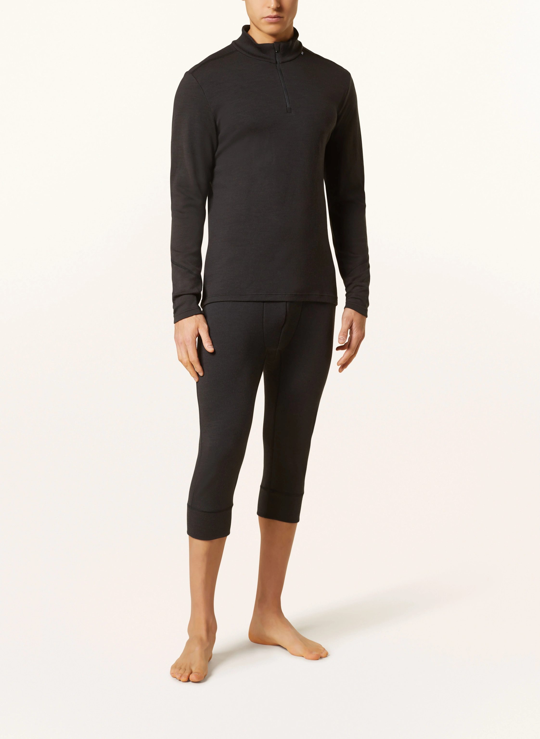 HELLY HANSEN Funktionswäsche-Hose mit verkürzter Beinlänge aus Merinowolle