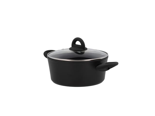 Funktion Gryde med glaslåg Black
