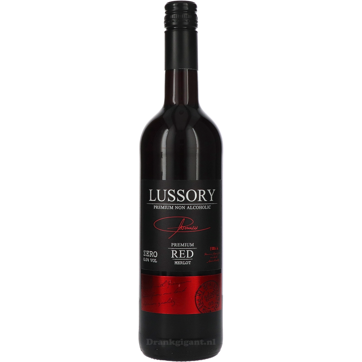 Lussory Rood Merlot Alcoholvrij 75 cl