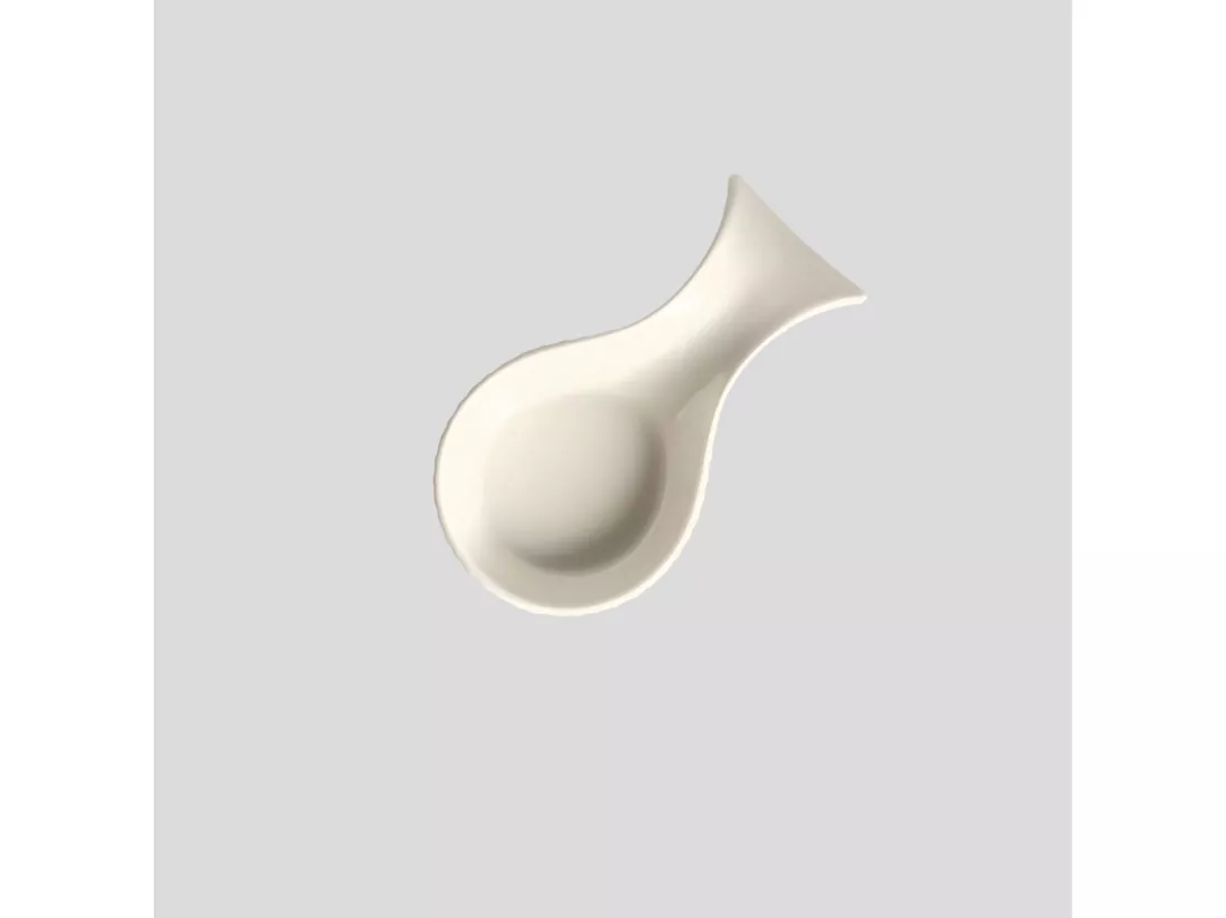 Sous-Pot Pour Cuillère Linioso Blanc Moyen 2.5 x 14.5 x 7.9
