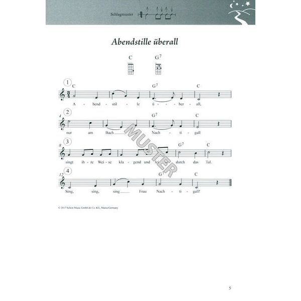 Schott Folk und Volk Gesang/Ukulele