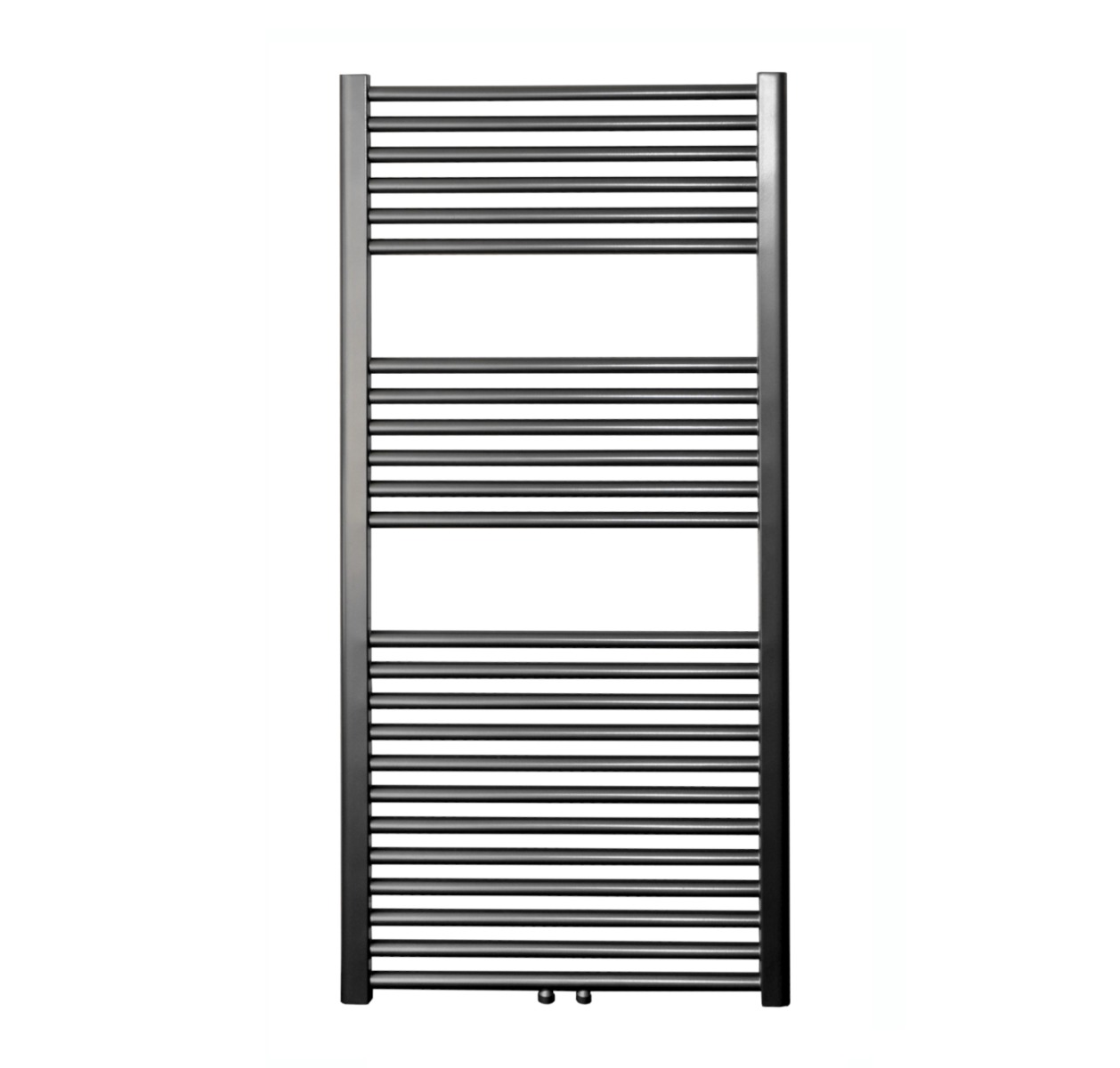 Sanicare design handdoekradiator 60x120cm midden aansluiting gunmetal