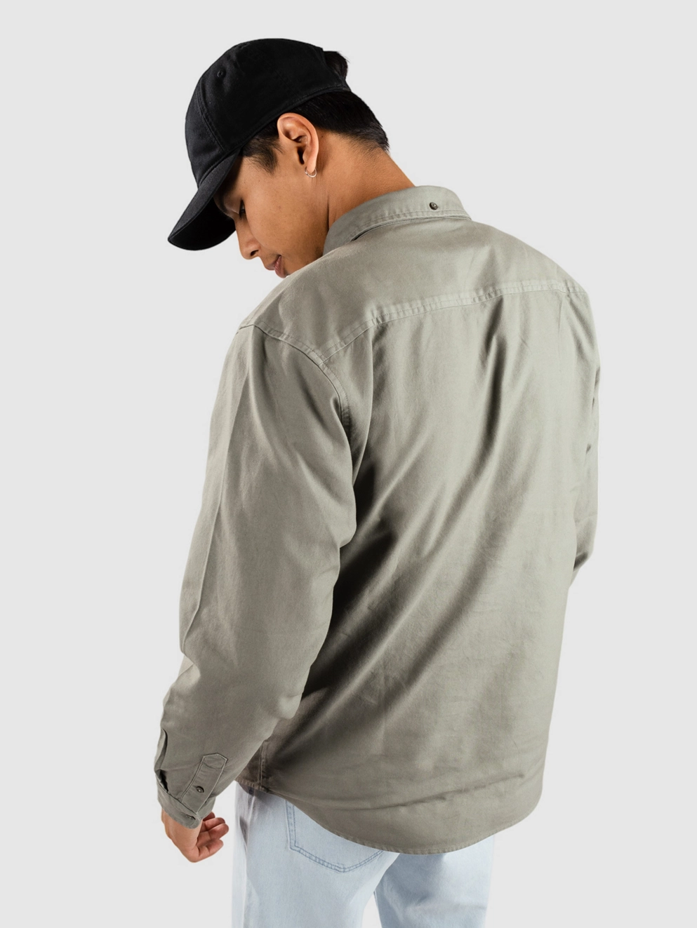 Carhartt WIP Bolton Shirt smoke green/garment dyed