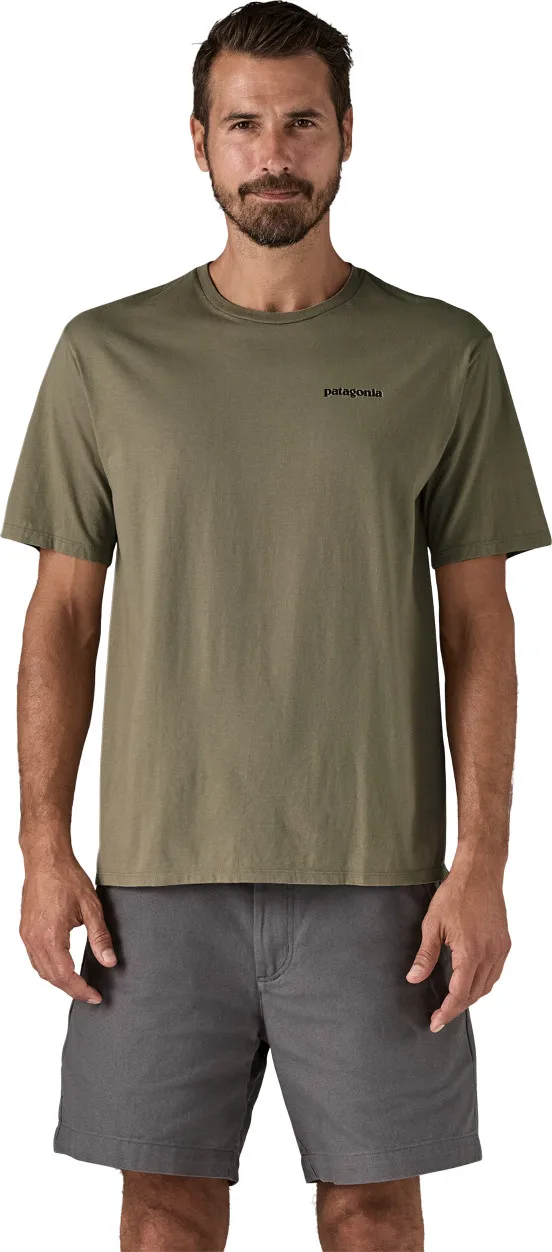 Patagonia M's Home Water Trout Organic T-Shirt River Rock Green