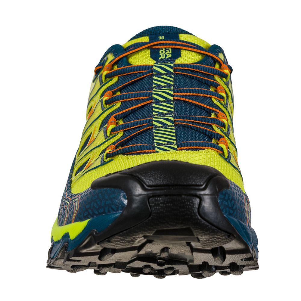La Sportiva ULTRA RAPTOR II - Chaussures trail Homme lime punch/storm blue