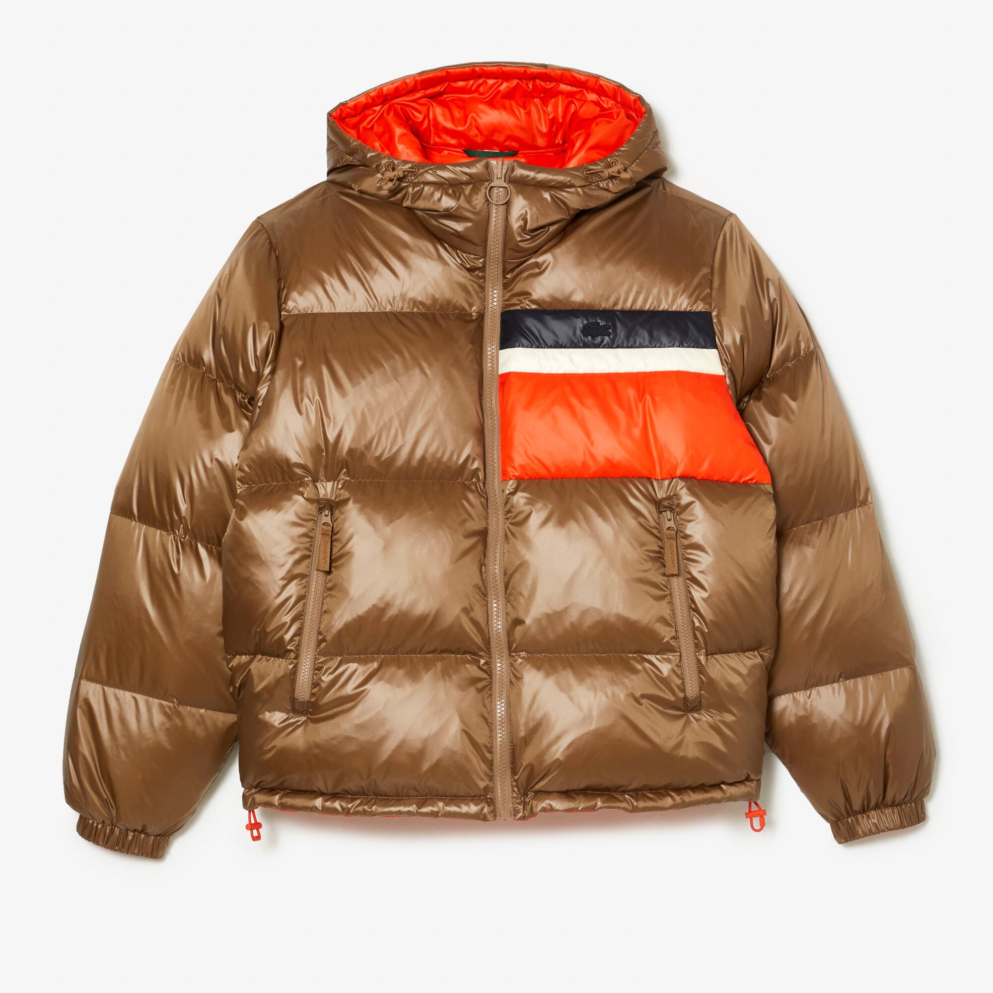 Wendbare Daumenjacke mit Colourblock-Akzenten Jacken & Mäntel - Braun - Lacoste - Herren