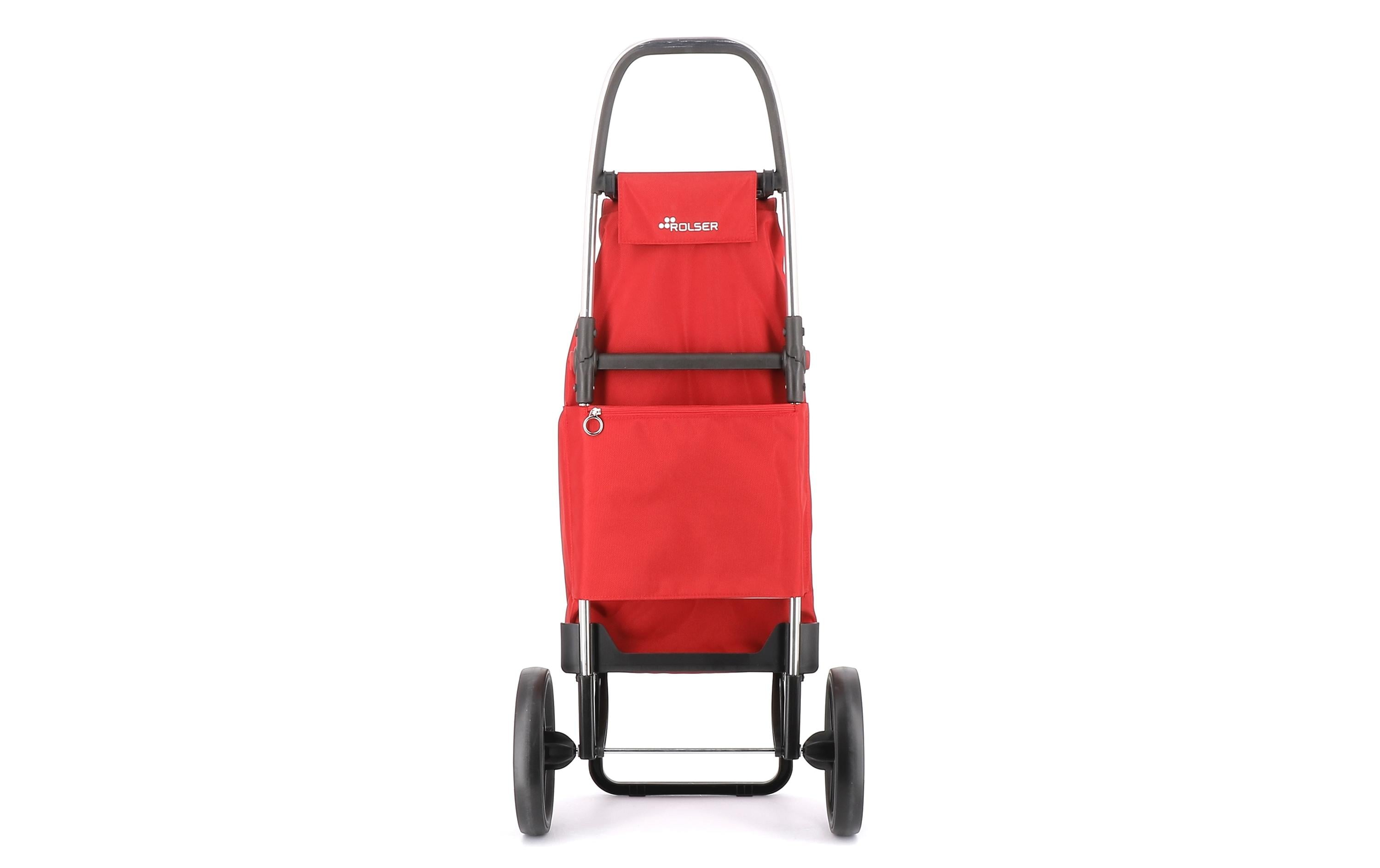 Einkaufstrolley I-Max MF 2 RSG RotEinkaufswagen mit grossen Rädern