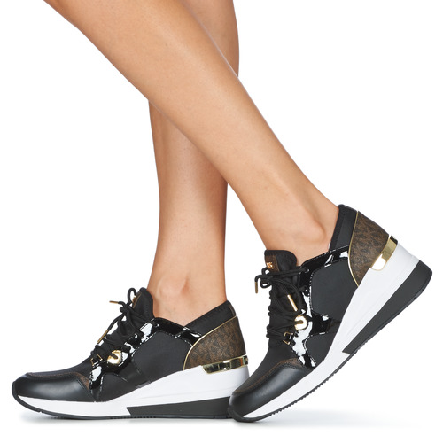 MICHAEL Michael Kors - LIV TRAINER Negro / Marrón