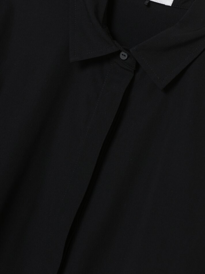 Vestido camisa - Preto