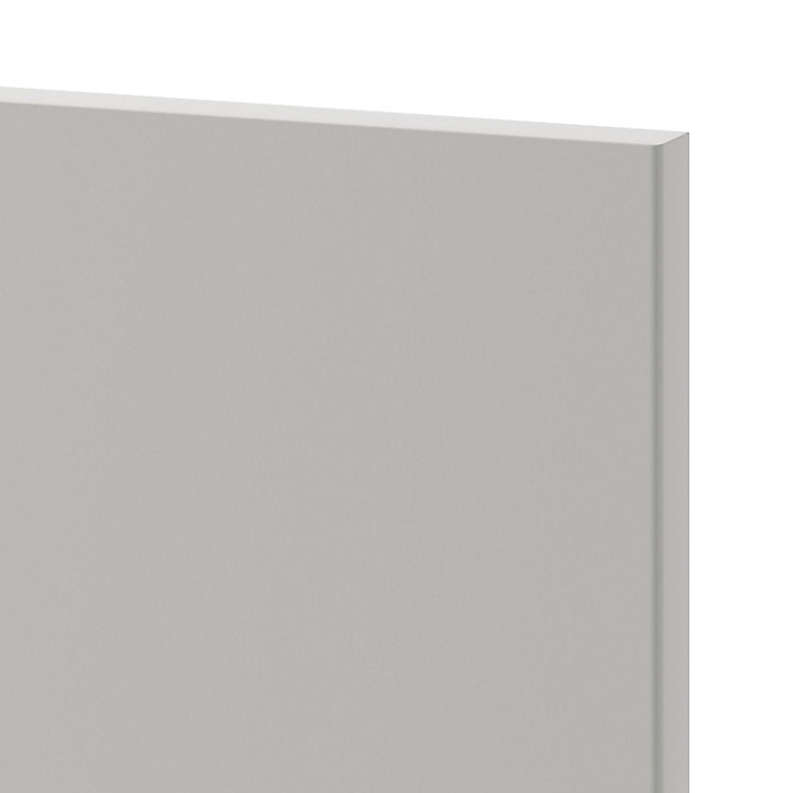 Façade de cuisine hotte / casserolier Stevia gris mat l. 40 cm GoodHome