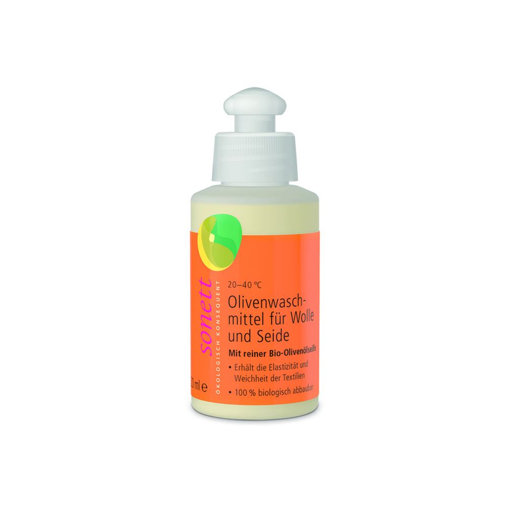 SONETT Olivenwaschmittel<br>120 ml, Wolle/Seide Must