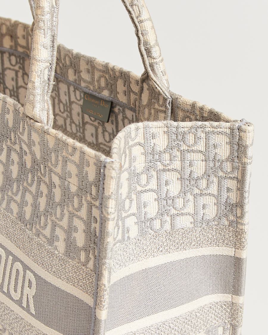 Dior Pre-Owned Medium Dior Book Tote Light grey