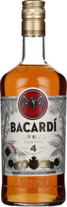 BACARDI ANEJO CUATRO 70CL