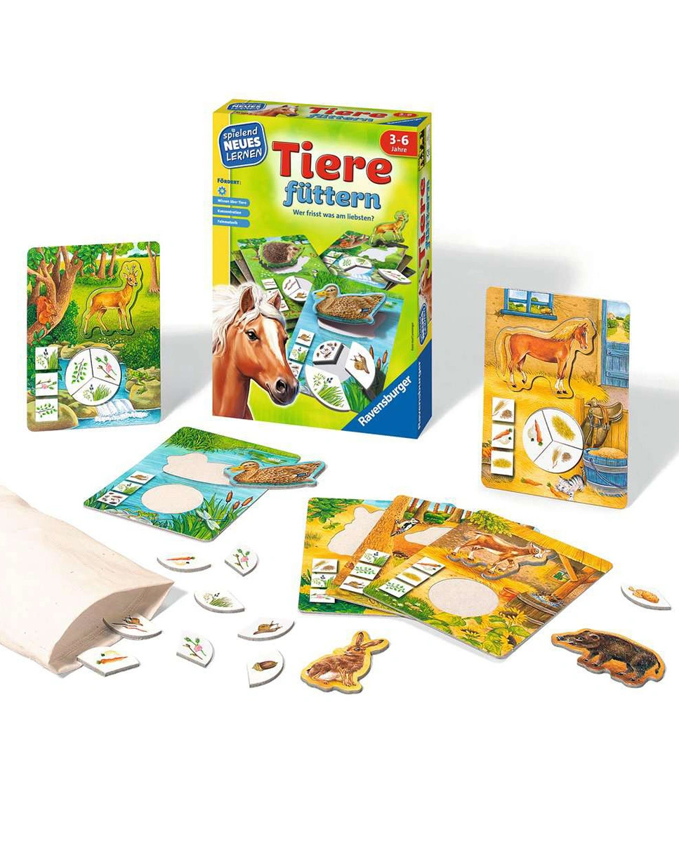 Spielend Erstes Lernen – Tiere füttern