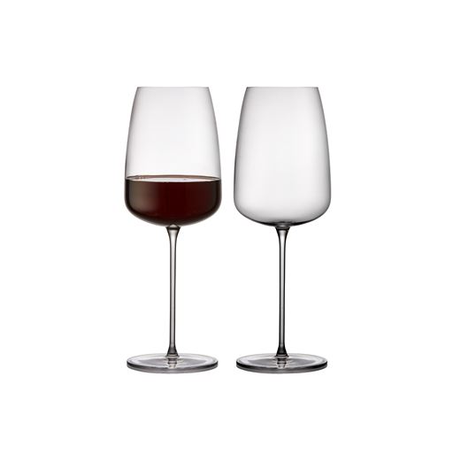 Lyngby Glas Veneto 2-pak Bourgogne Vinglas, Klar, 77 cl