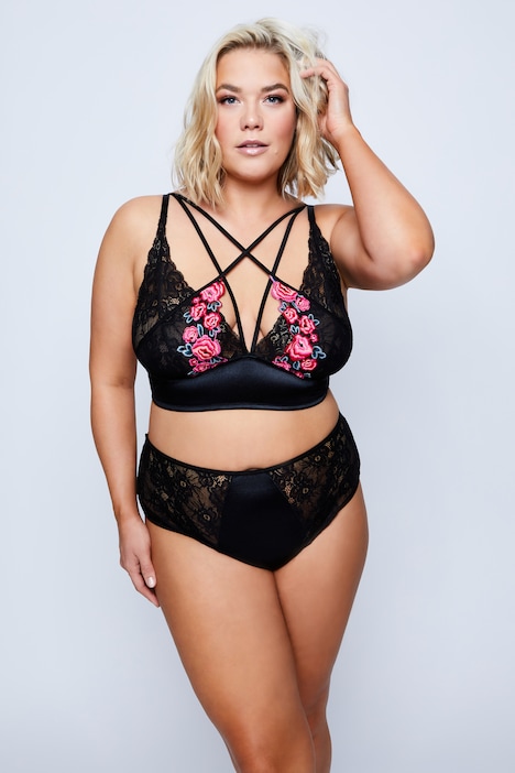 Bralette, Stickereidetails
