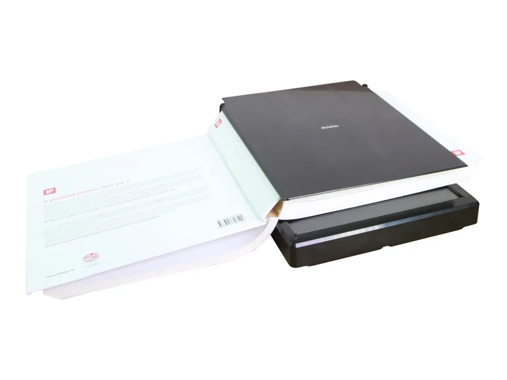 Avision FB10 - Flatbed-scanner - Contact Image Sensor (CIS) - A4 - 1200 dpi x 1200 dpi - op til 2500 scanninger pr. dag - USB 2.0