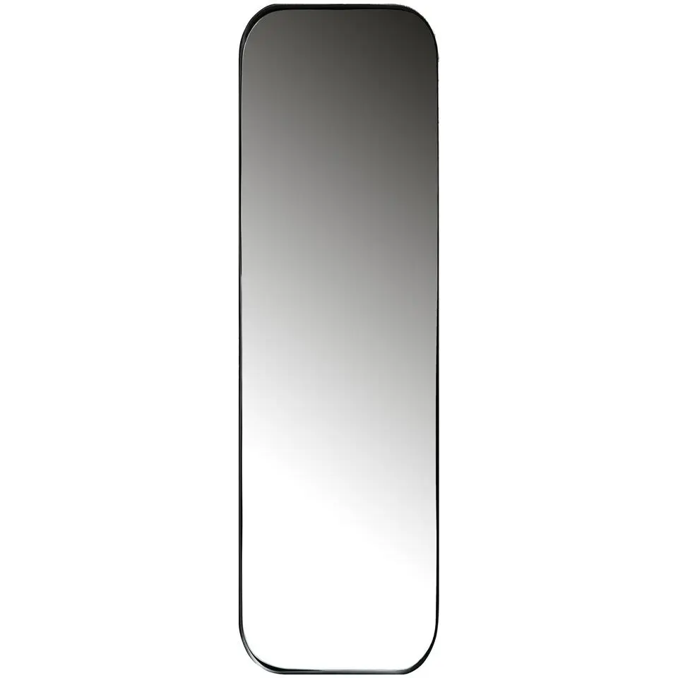WOOOD Doutzen Spiegel - Metaal - Zwart - 170x40x5