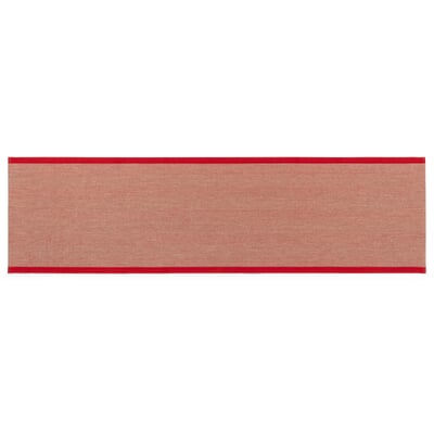 Finnischer Tischläufer Leinen, Rot