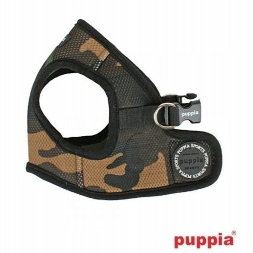 Colete peitoral macio para cães, cor camuflada