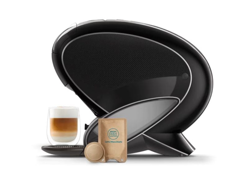 De'Longhi Nescafé Dolce Gusto NEO Barista Schwarz Einfache Zubereitung von Espressos, Ristrettos, Lungos, Americanos und Slow Brew-Getränken