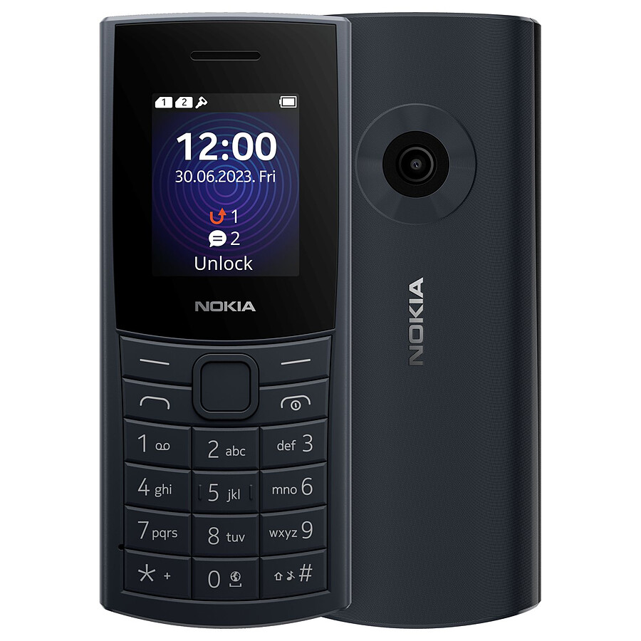 Nokia 110 4G (2023) Bleu- Dual SIM