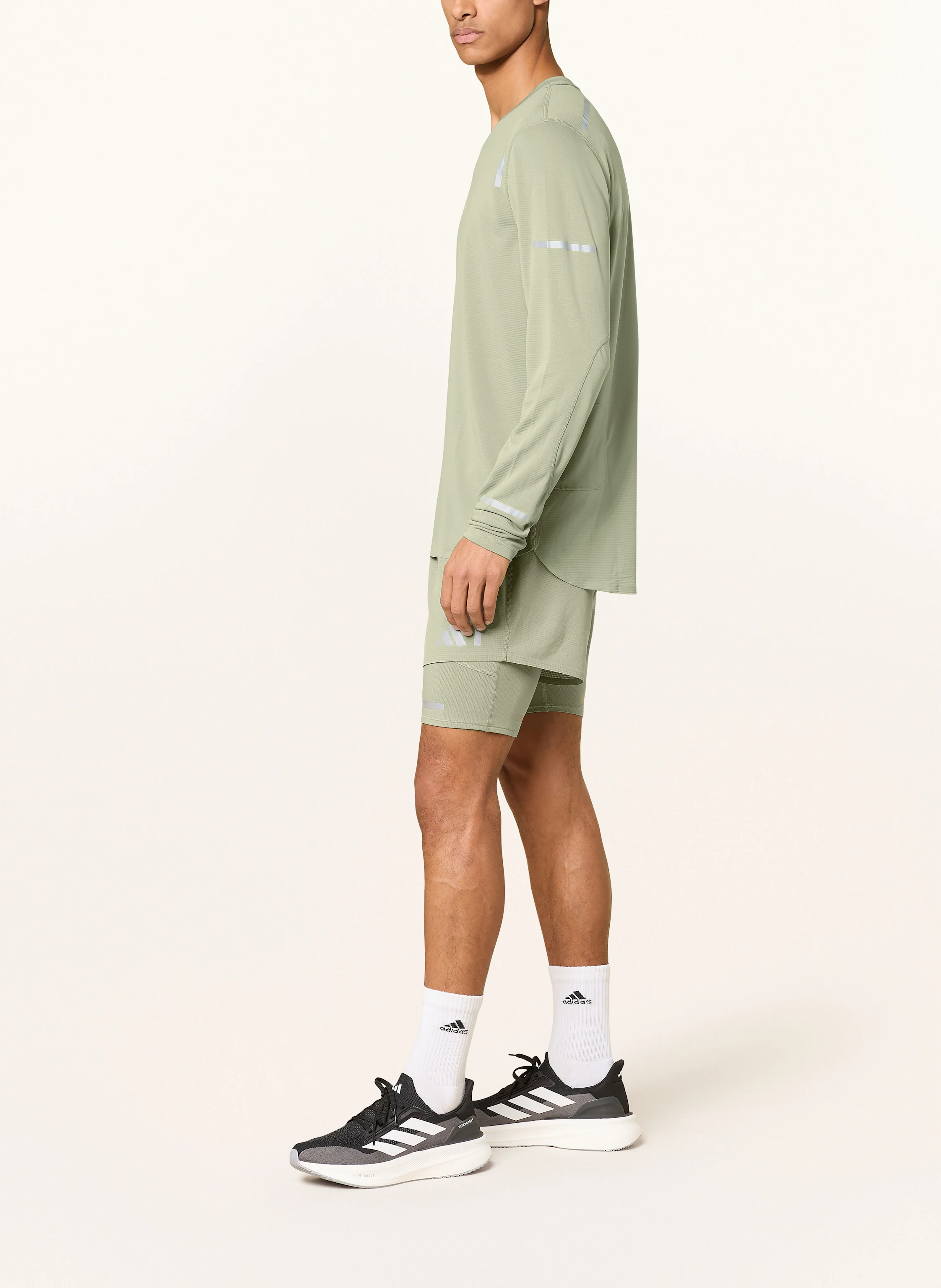 adidas 2-in-1-Laufshorts ULTIMATE HI VIS