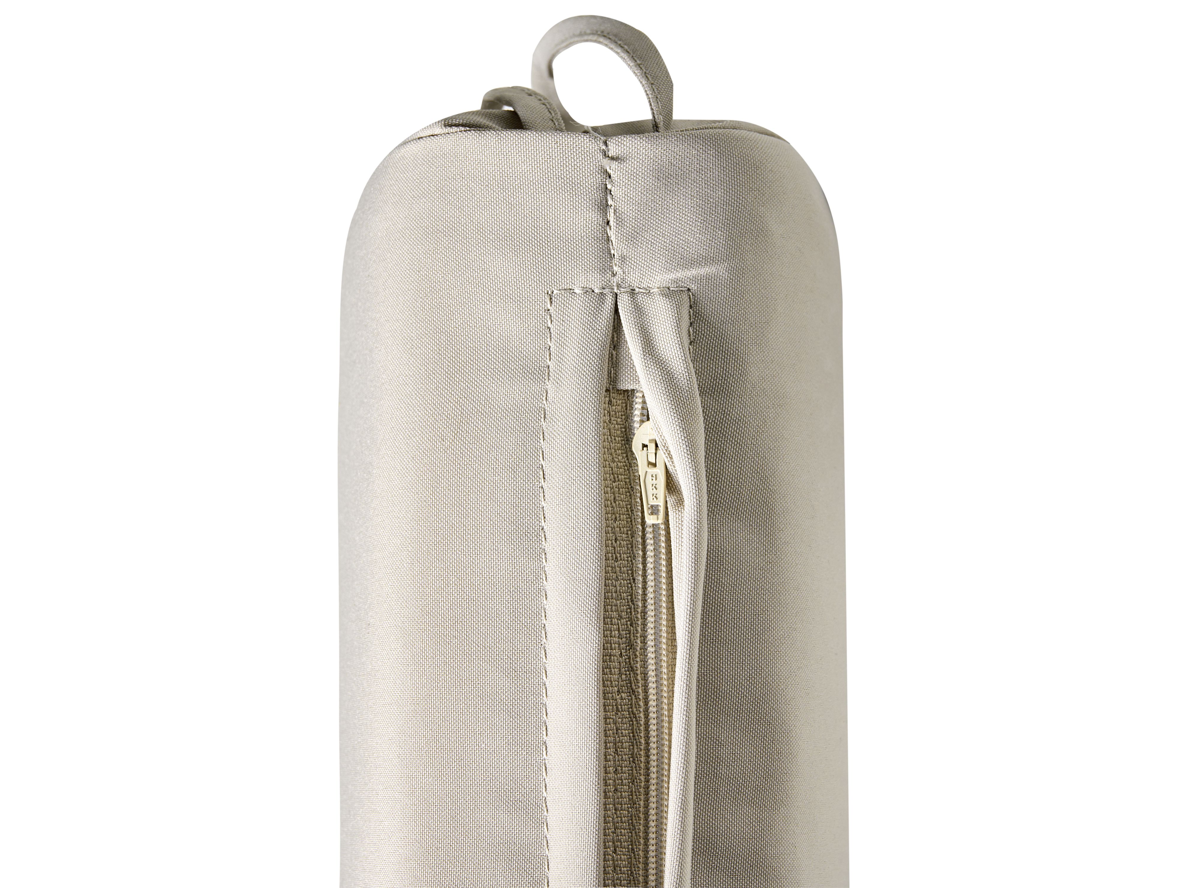 Ligstoel met kussen AMANTEA PREMIUM II Acaciahout Taupe