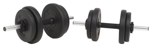Ensemble d'haltères et barres d'haltères sport musculation fitness 30 kg 02_0000745