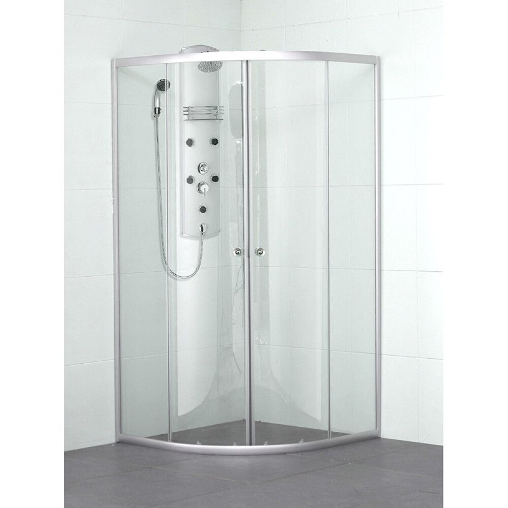 DUSJHJØRNE BATH DELUXE DALLAS 90X90CM