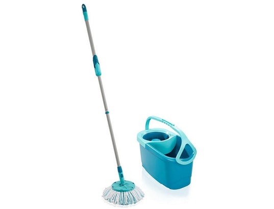 LEIFHEIT - Seau + Balai Ensemble de vadrouille à disque clean twist ergo