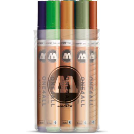 Molotow One4All 227HS 4 mm Main-Kit 2 12er-Box by MolotowAcrylmarker - 4 mm