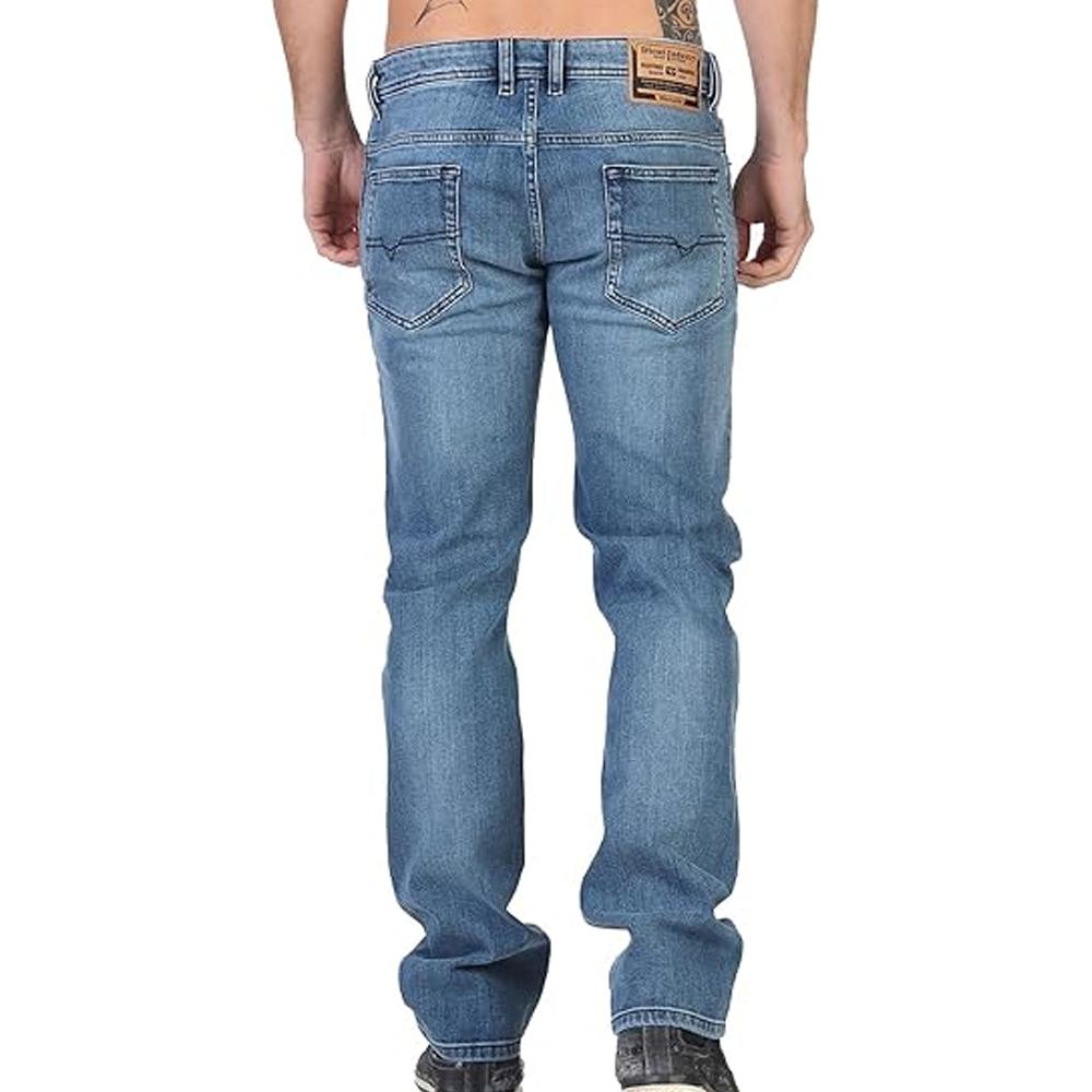 Diesel Jean Straight Bleu Clair Homme Diesel Safado
