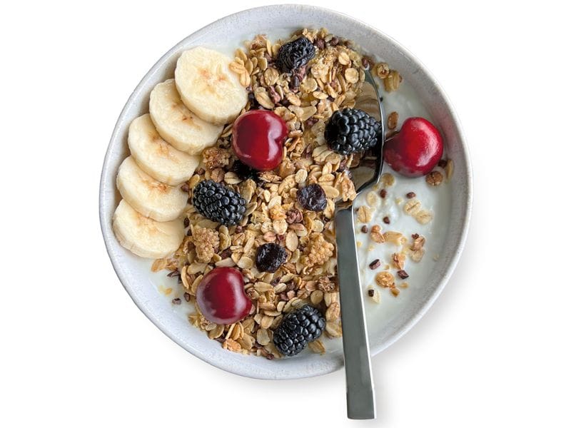 YeahCon Yacon Müesli mit Kakao Nibs 500 g Superfood Müesli mit Yacon und Schokolade