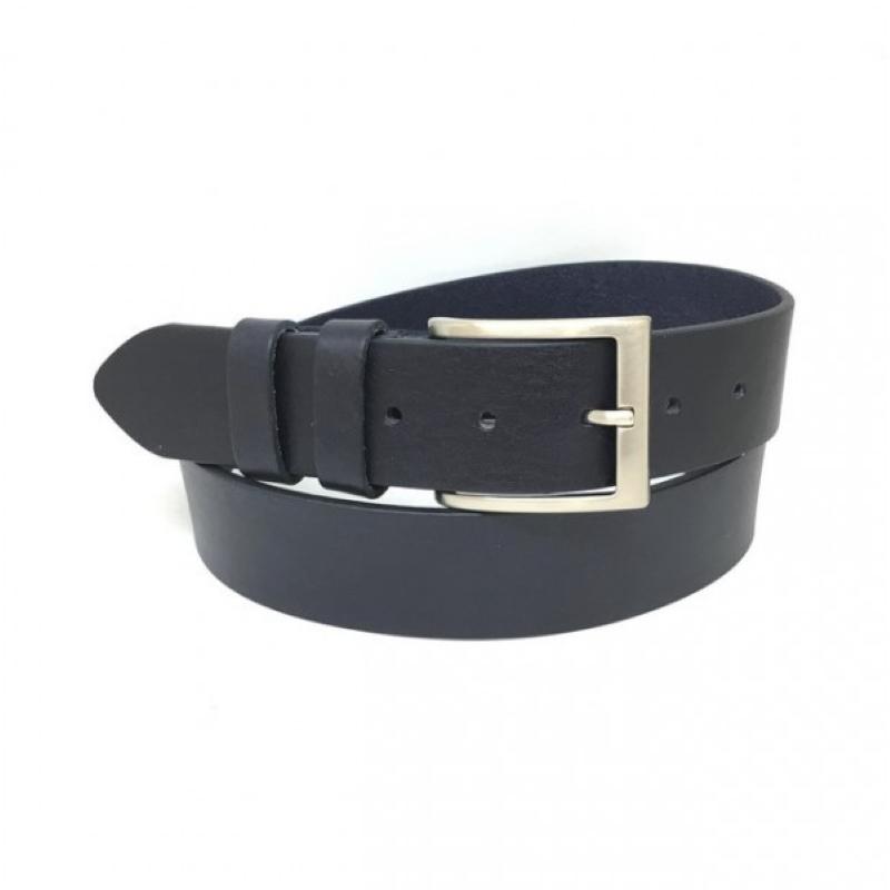 Milano Belts Centuur Palermo 40 Navy Blauw